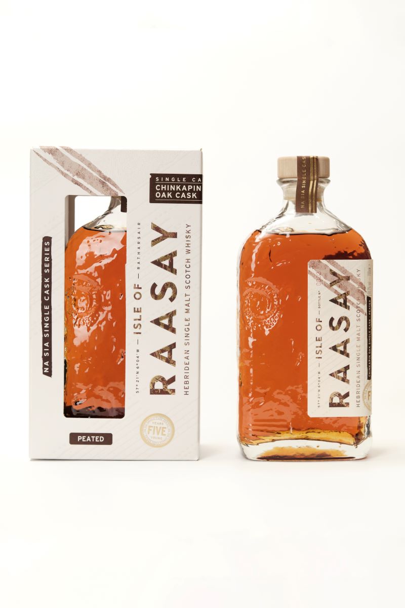 Isle of Raasay - Na Sia Single Cask 5 Year Old (Virgin Chinkapin Oak - PEATED)