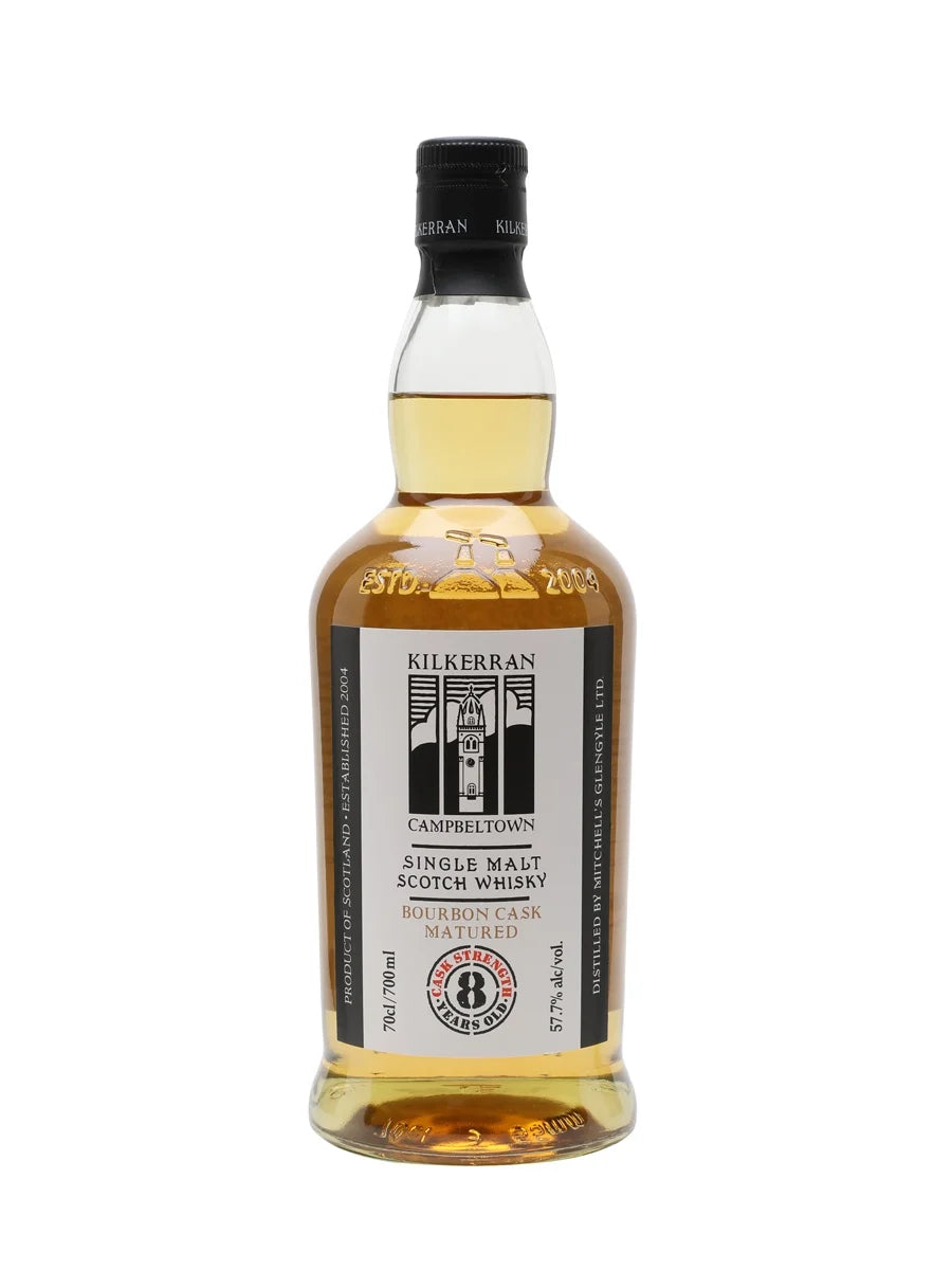 Kilkerran 8 Year Old Cask Strength Bourbon Cask