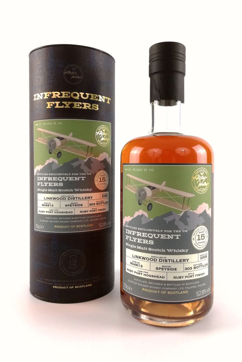 Linkwood 15 Year Old 2008 (cask 804813) - Infrequent Flyers