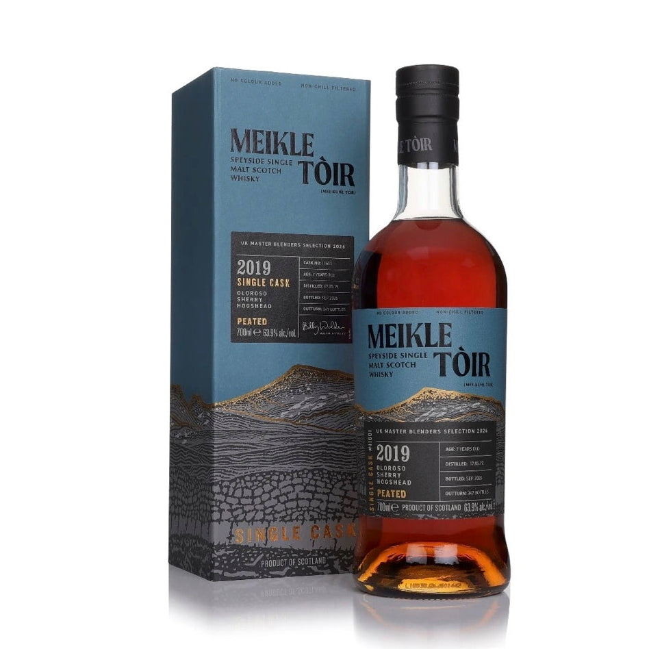GlenAllachie - Meikle Tòir 2019 Oloroso Sherry Hogshead Cask Strength Cask #11601