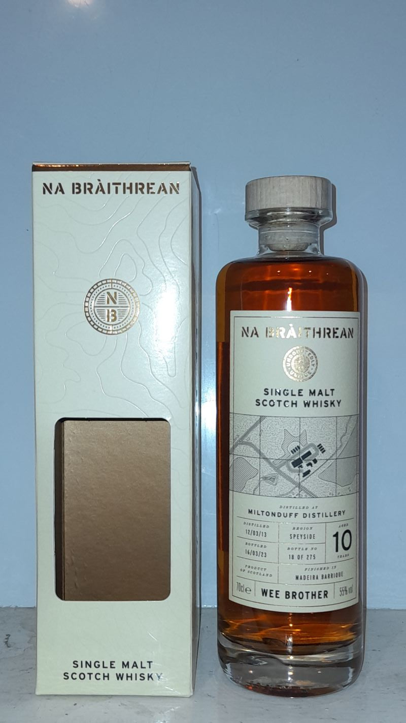 Miltonduff 10 Year Old - Wee Brother(Na Bràithrean)