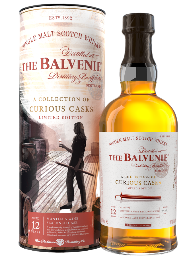 The Balvenie 'A Collection of Curious Casks' 12 Year Old Montilla Wine Cask