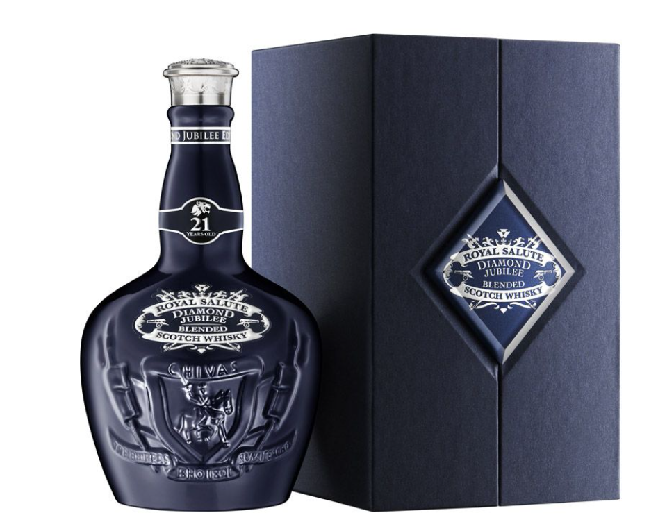 Royal Salute 21 Year Old - The Diamond Tribute