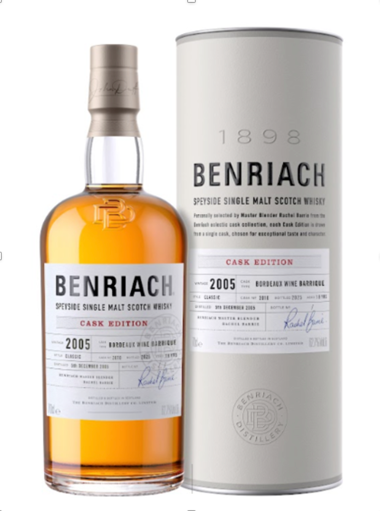 Benriach 2005 18 Year Old Bordeaux Wine Barrique Cask Edition #2010