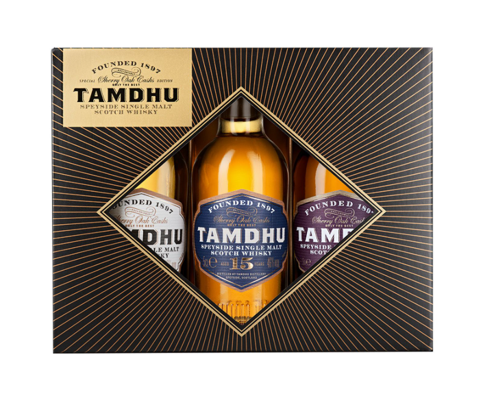 Tamdhu 5cl Gift Pack - 12 Year Old, 15 Year Old & 18 Year Old
