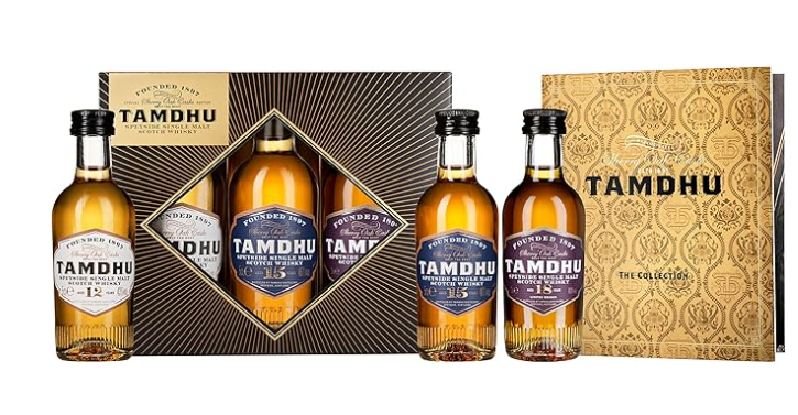 Tamdhu 5cl Gift Pack - 12 Year Old, 15 Year Old & 18 Year Old