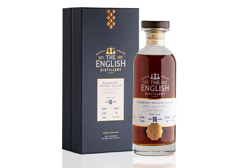 The English Distillery Founders Private Cellar Release 3 - 16 Year Old Port Cask