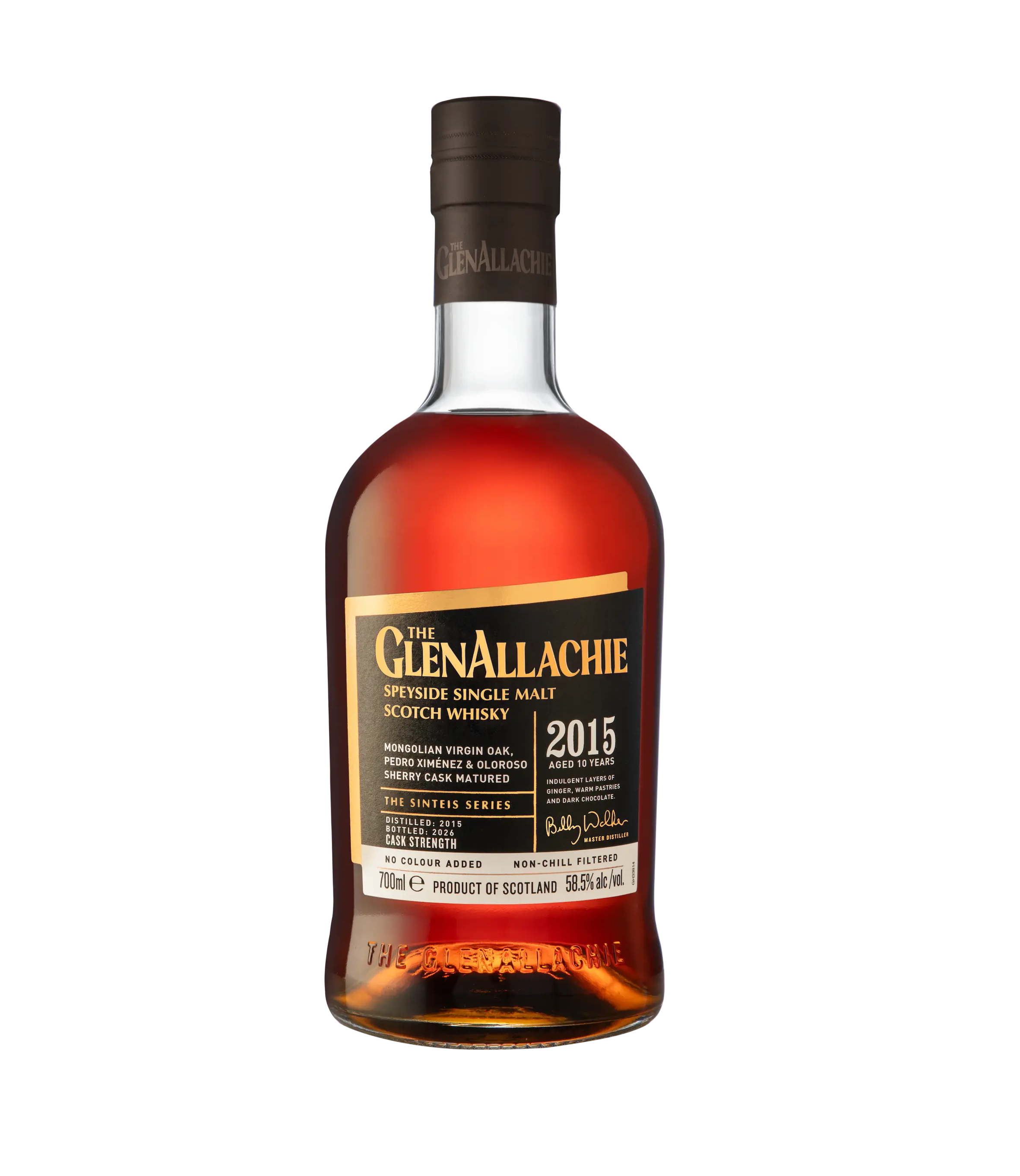 GlenAllachie Sinteis Series Part 4 – 2015 Mongolian Virgin Oak, Pedro Ximénez & Oloroso Sherry Cask Matured