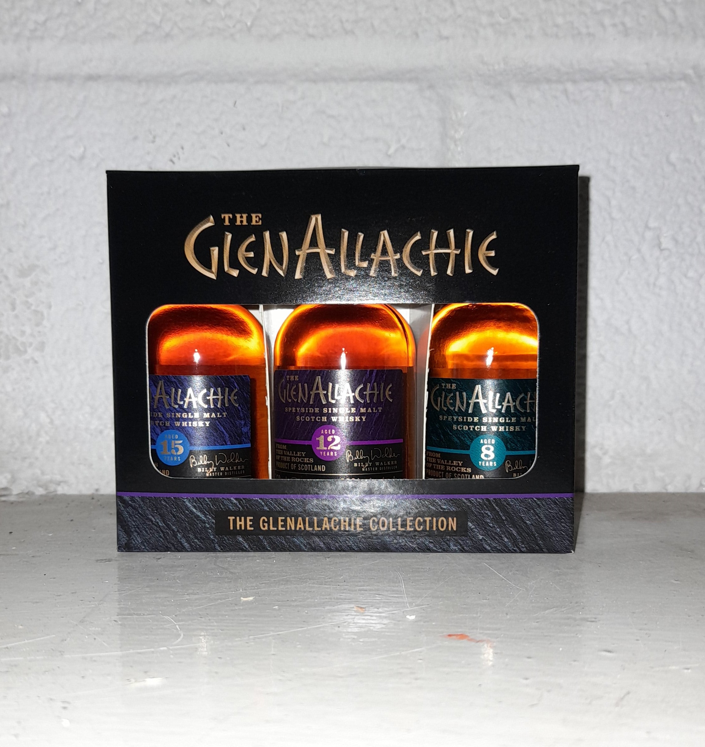 The Glenallachie Collection 5cl Miniature Gift Pack (8,12 & 15 Year Old)