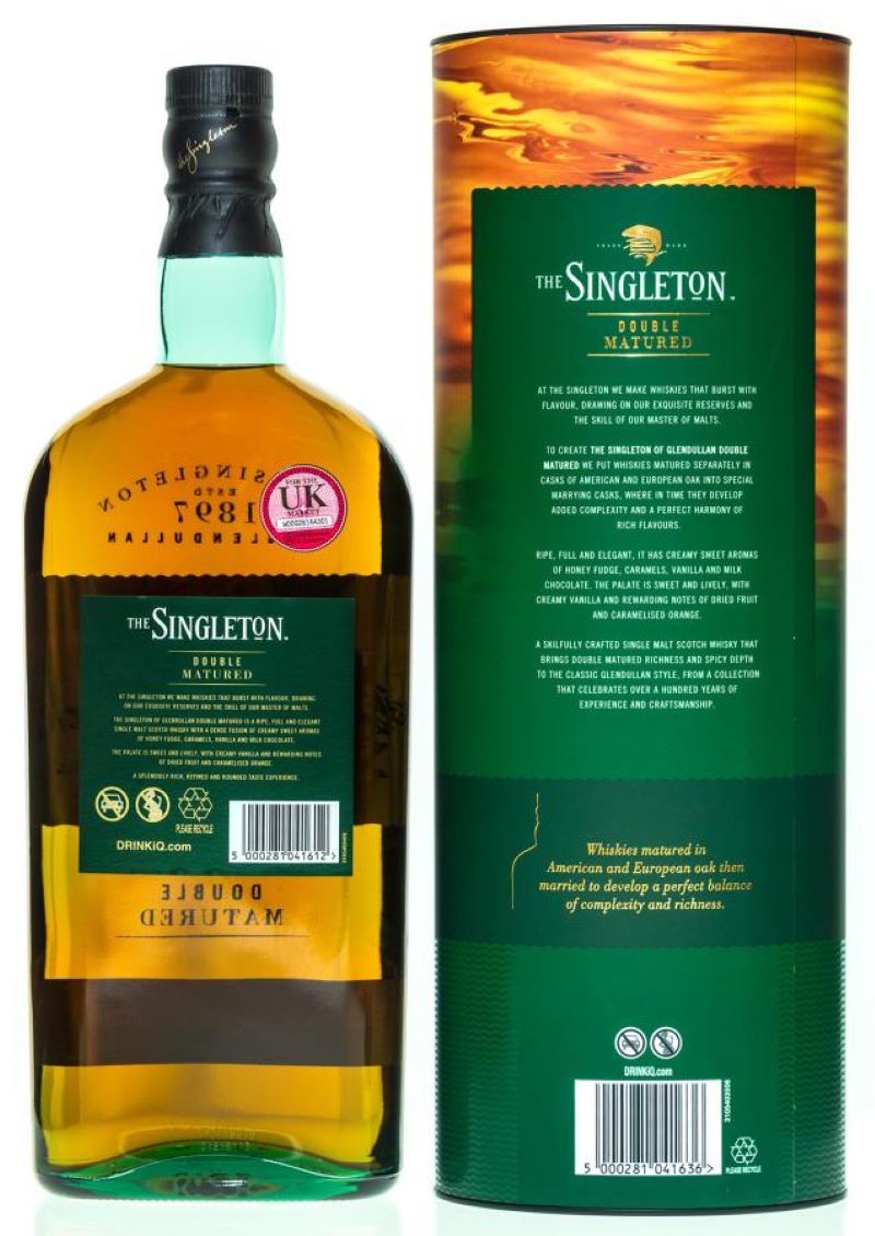 The Singleton Of Glendullan Double Matured - 1 litre