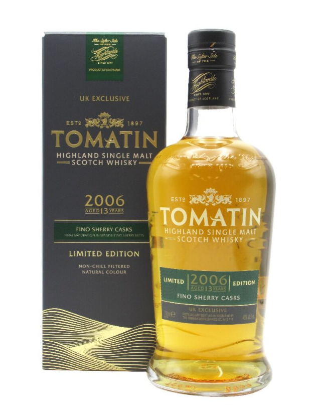 Tomatin 2006 - Fino Sherry Cask Finish - UK Exclusive