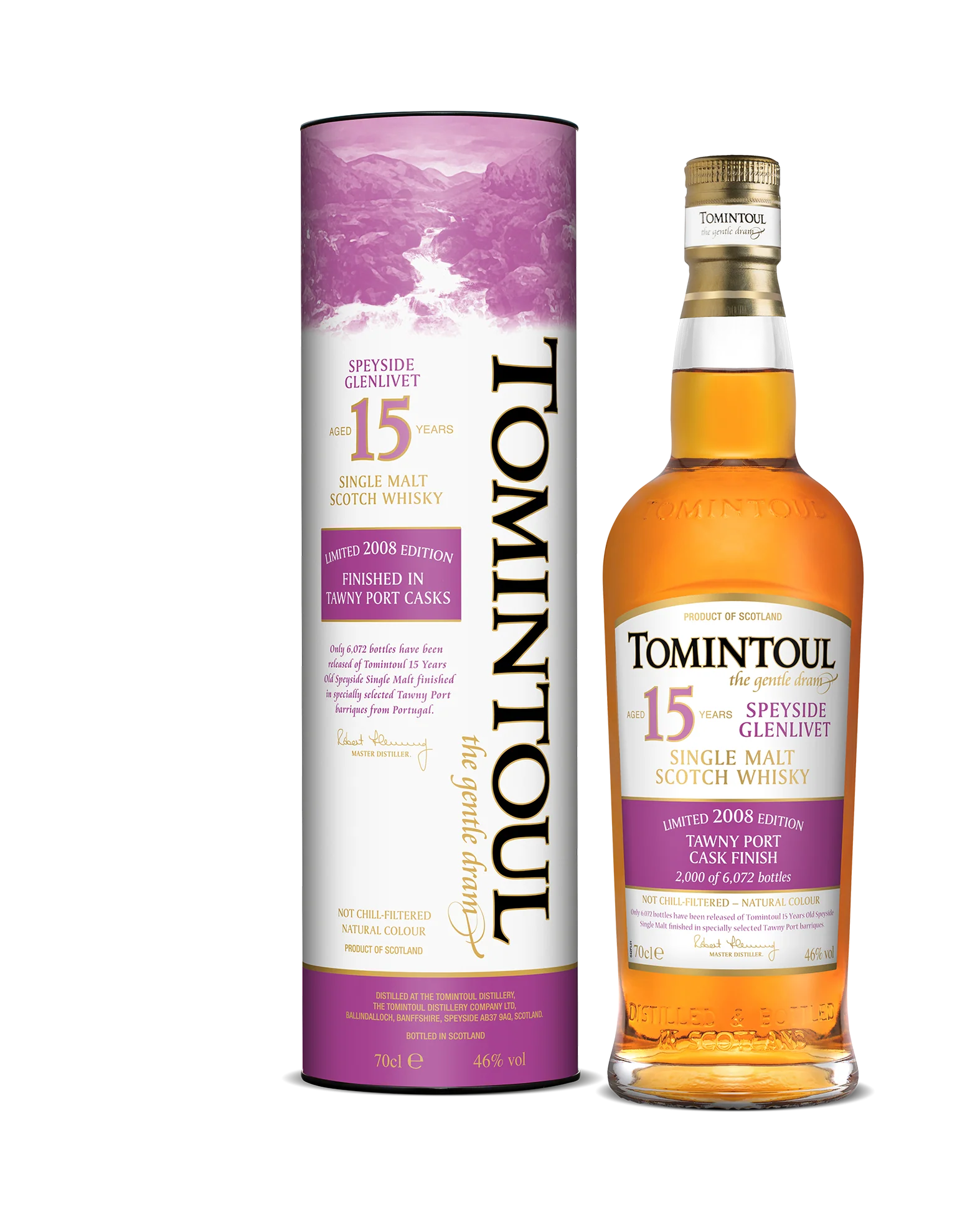 Tomintoul 15 Years Old 2008 Tawny Port Cask Finish
