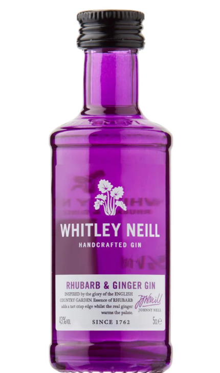 Whitley Neill Rhubarb & Ginger 5cl