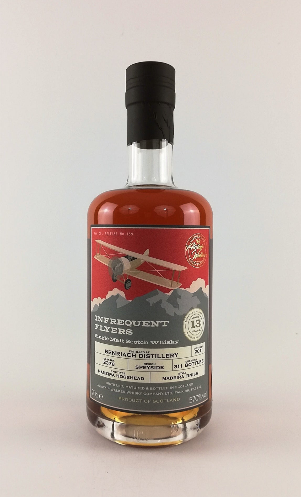 BenRiach 2011 - 13 Year Old (Cask 2376) Infrequent Flyers