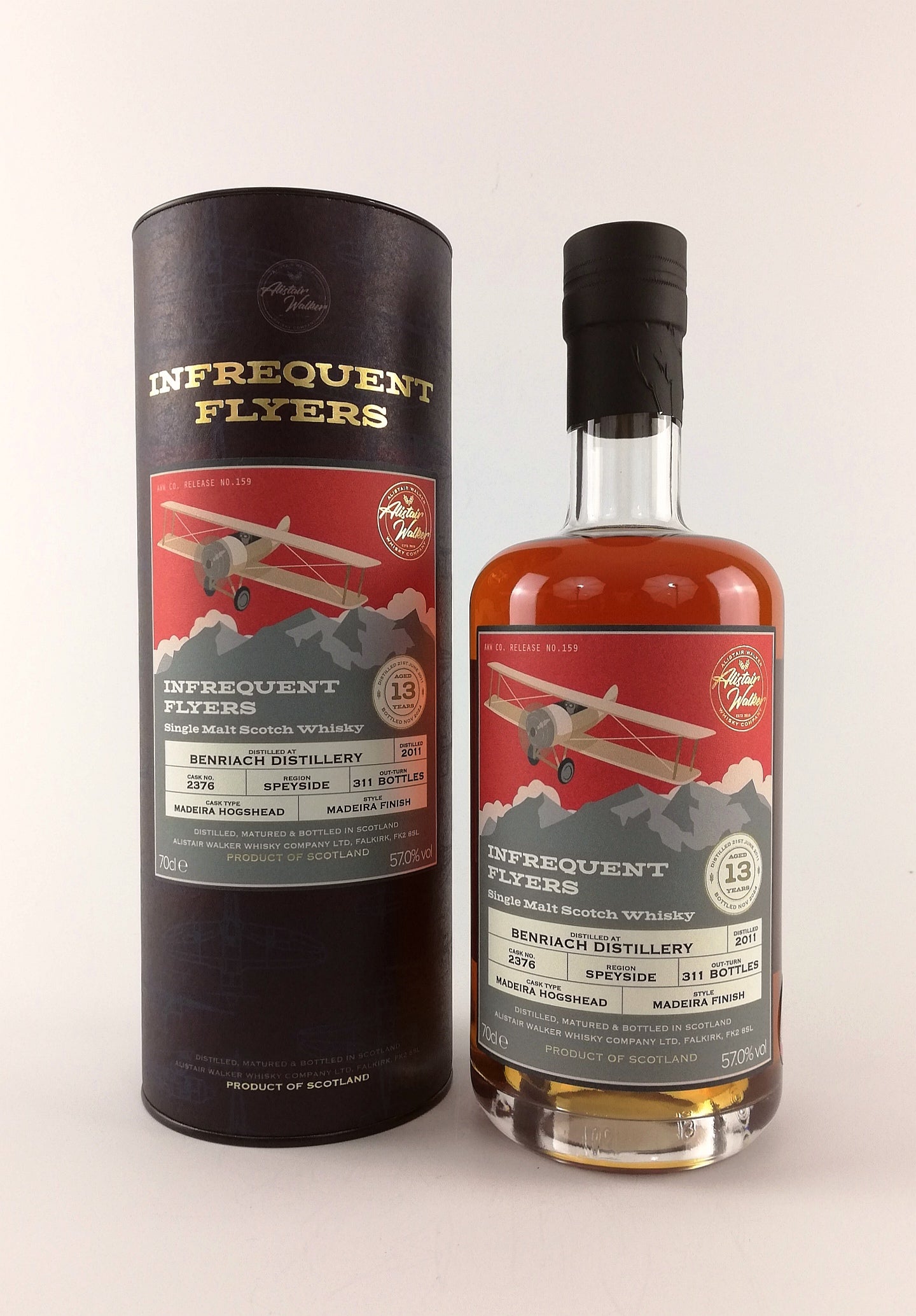 BenRiach 2011 - 13 Year Old (Cask 2376) Infrequent Flyers
