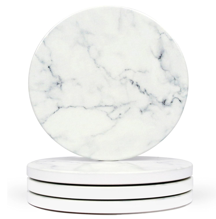 Marble Coasters - Set of 4