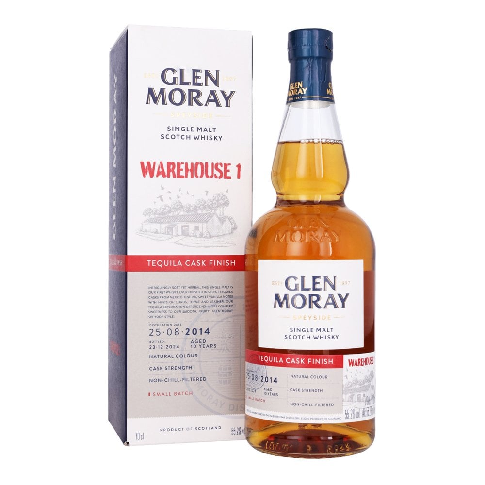 Glen Moray 10 Year Old Tequila Cask Finish - Warehouse 1 Release