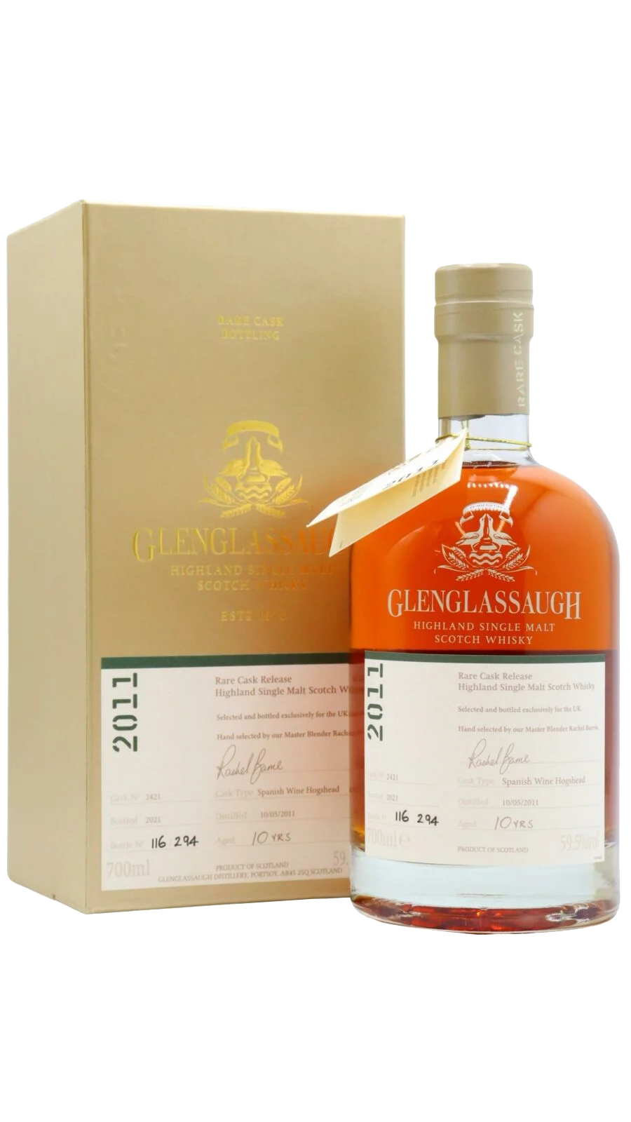 Glenglassaugh 2011 10 Year Old Cask 2421