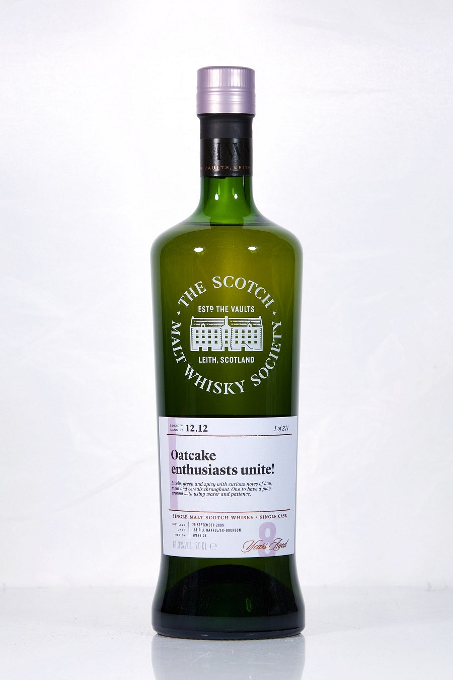BenRiach 2009 8 Year Old SMWS 12.12 - Oatcake enthusiats unite!