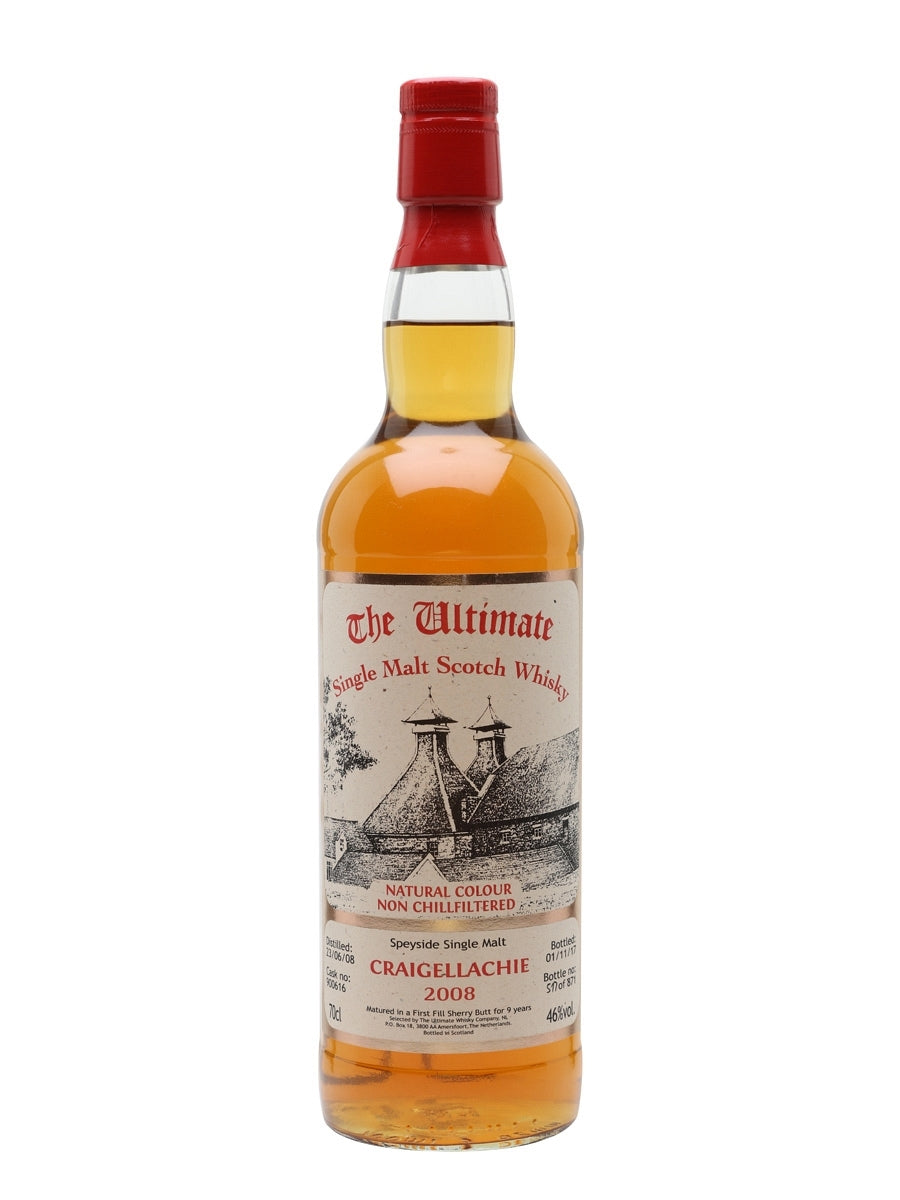 Craigellachie 9 Year Old 2008 The Ultimate Selection Cask 900616