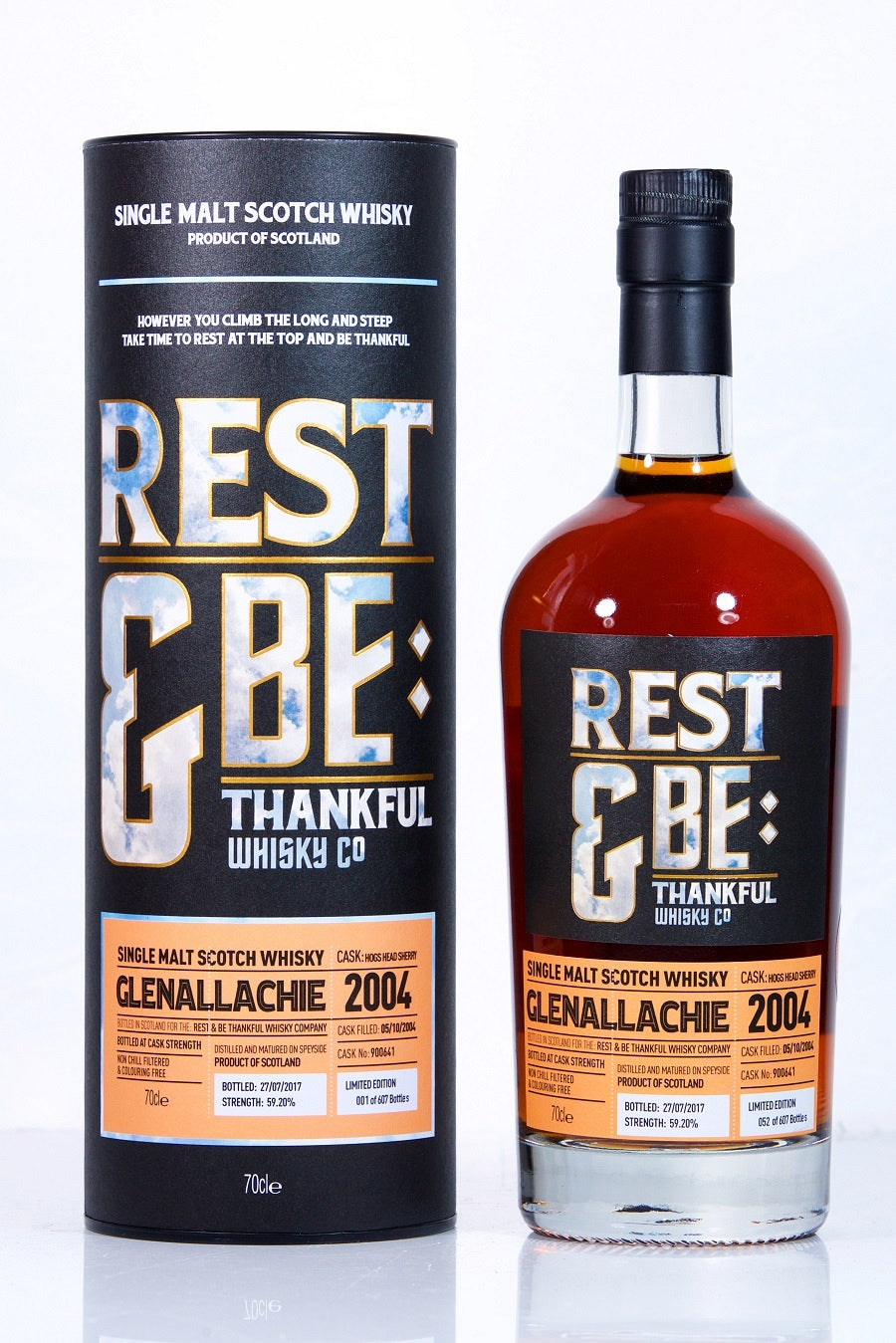 Glenallachie 12 Year Old 2004 ( Rest & Be Thankful) Cask 900641