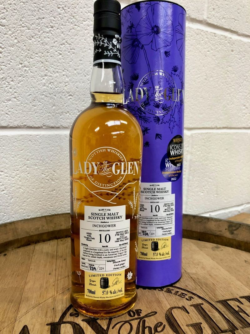 Inchgower 10 Year Old  2012 (cask 804342) - Lady Of The Glen