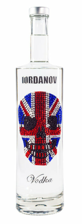 lordanov Union Jack Vodka & Shot Glass Gift Pack 35cl