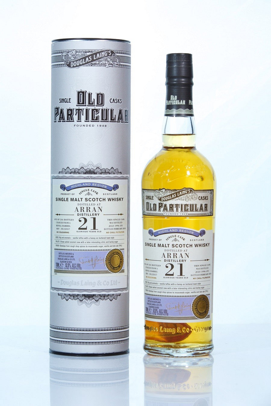 Arran 1996 21 Year Old - Old Particular