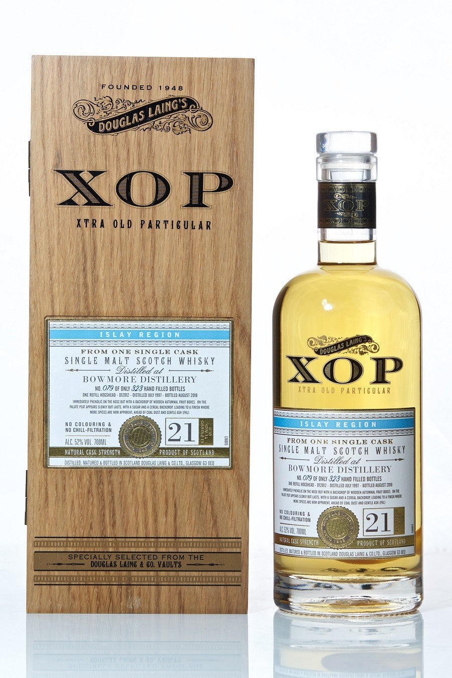 Bowmore 1997 21 Year Old - XTRA Old Particular