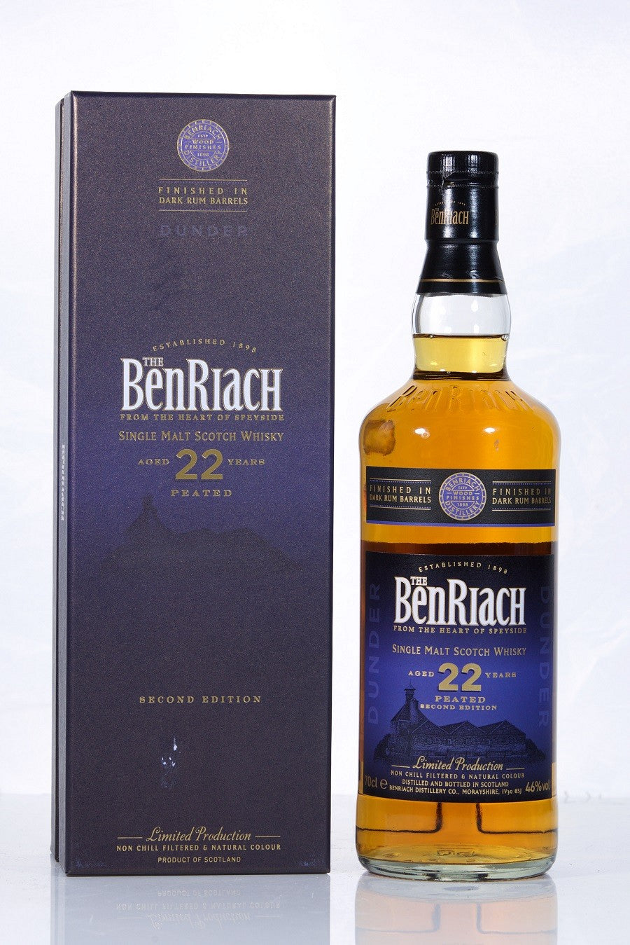 benriach 22 year old dunder peated | single malt whisky | scotch whisky