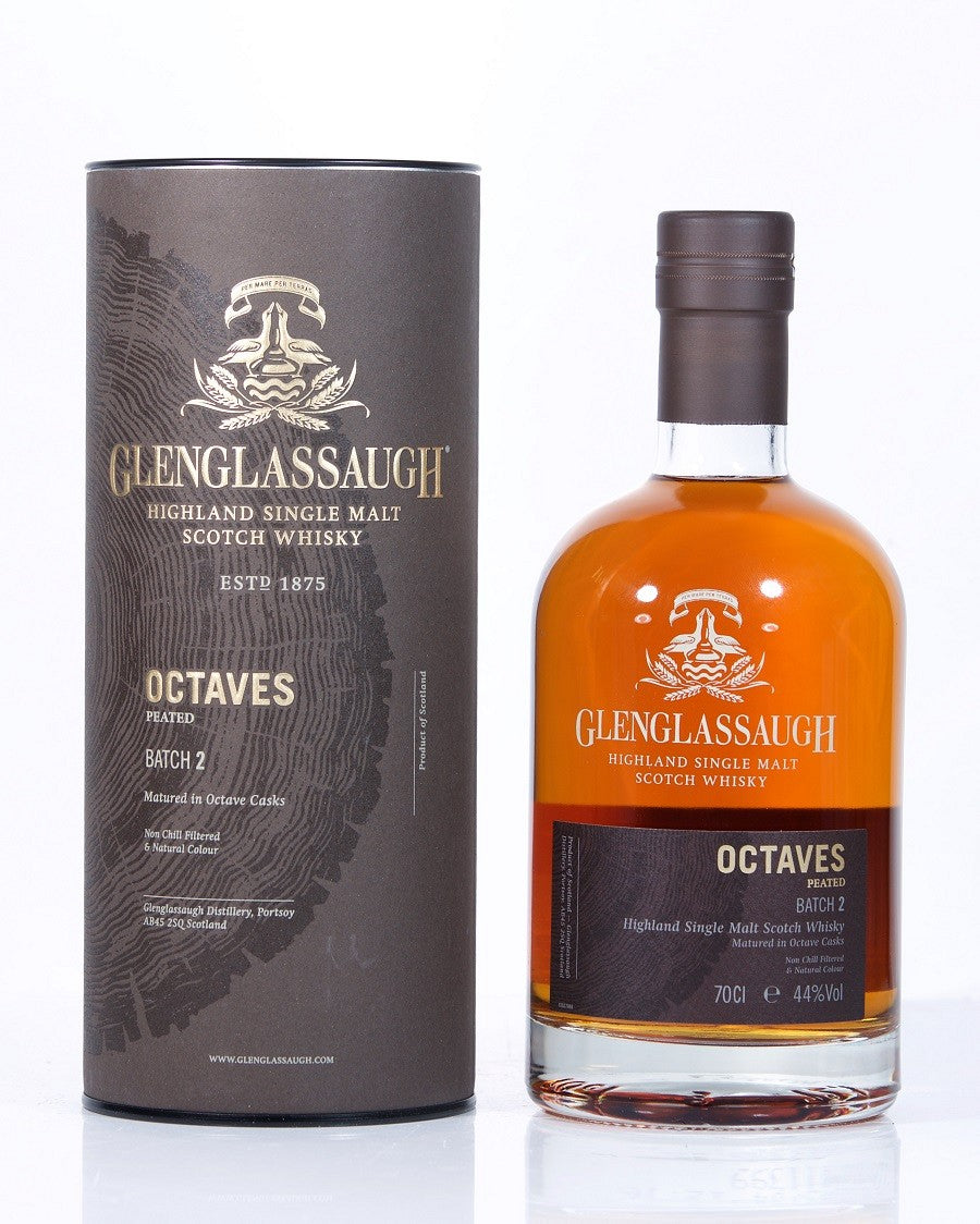 glenglassaugh octaves peated batch 2 - single malt whisky