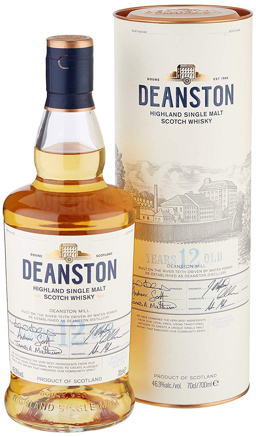 deanston 12 year old | single malt whisky | scotch whisky