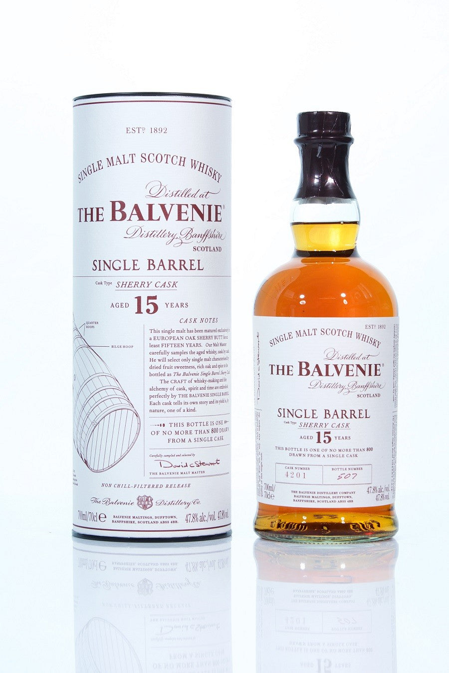Balvenie 15 Year Old Single Barrel - Sherry Cask