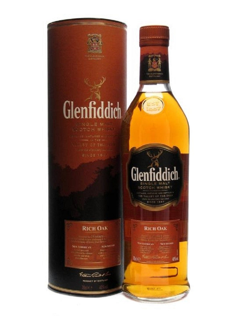 glenfiddich rich oak | single malt whisky | scotch whisky