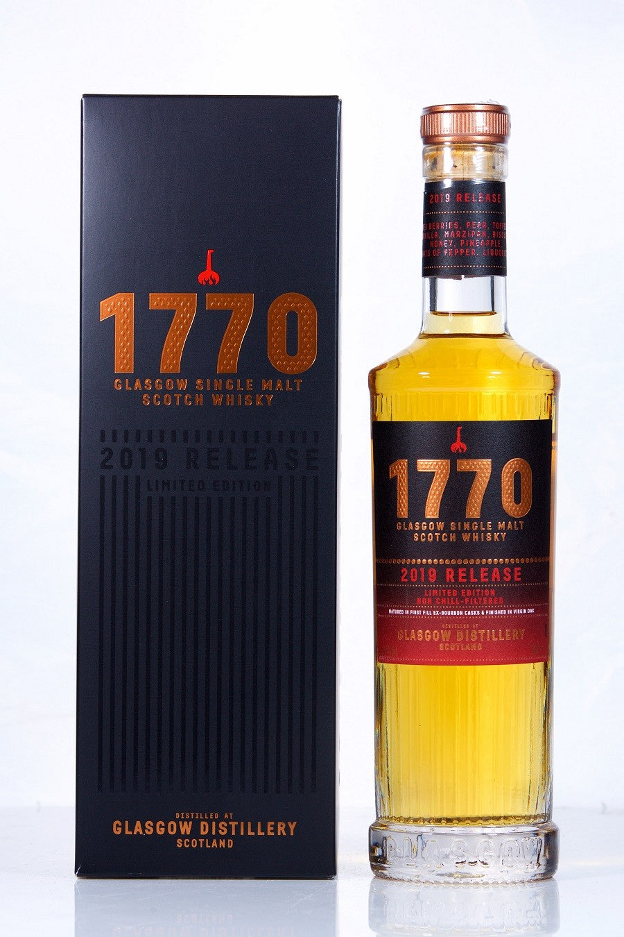glasgow 1770 2019 release | single malt whisky | scotch whisky
