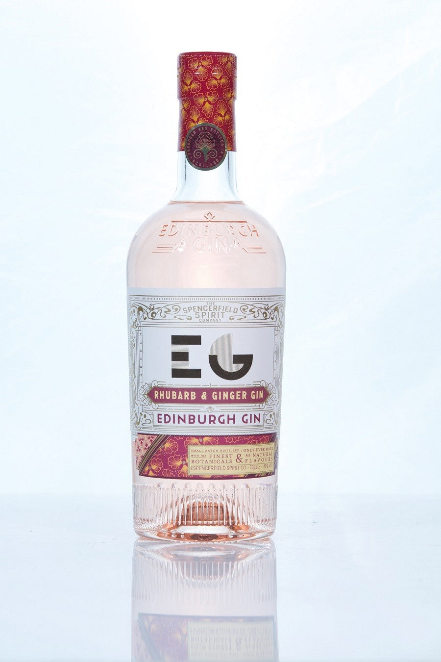 edinburgh gin rhubarb and ginger | scotch gin