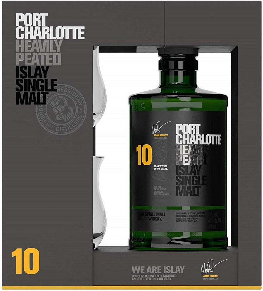 port charlotte 10 year old glass pack | single malt whisky