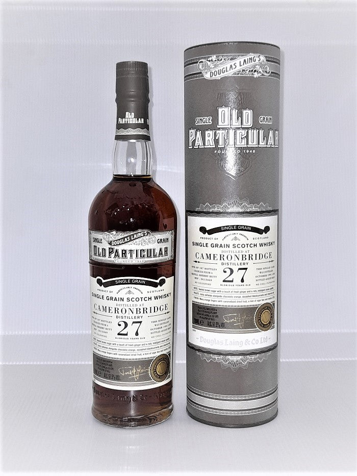 Cameronbridge 1991 27 Year Old - Old Particular