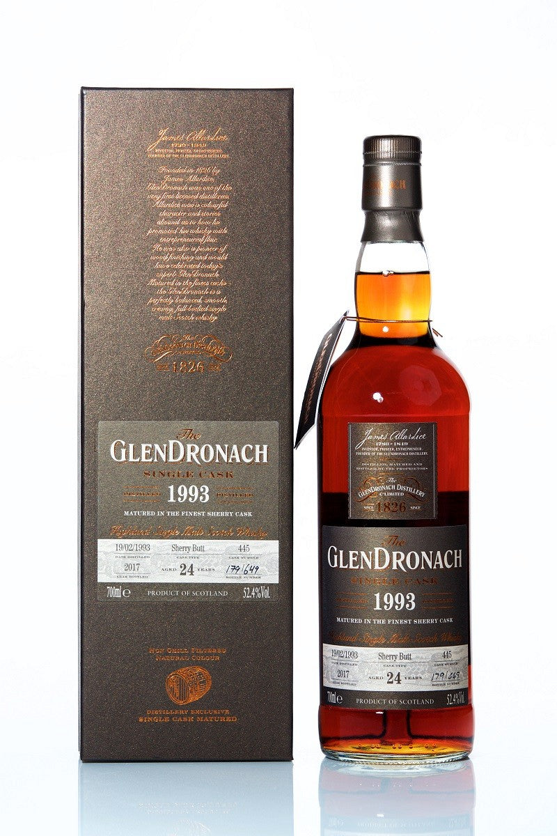 Glendronach 1993 24 Year Old Cask 445 | single malt whisky