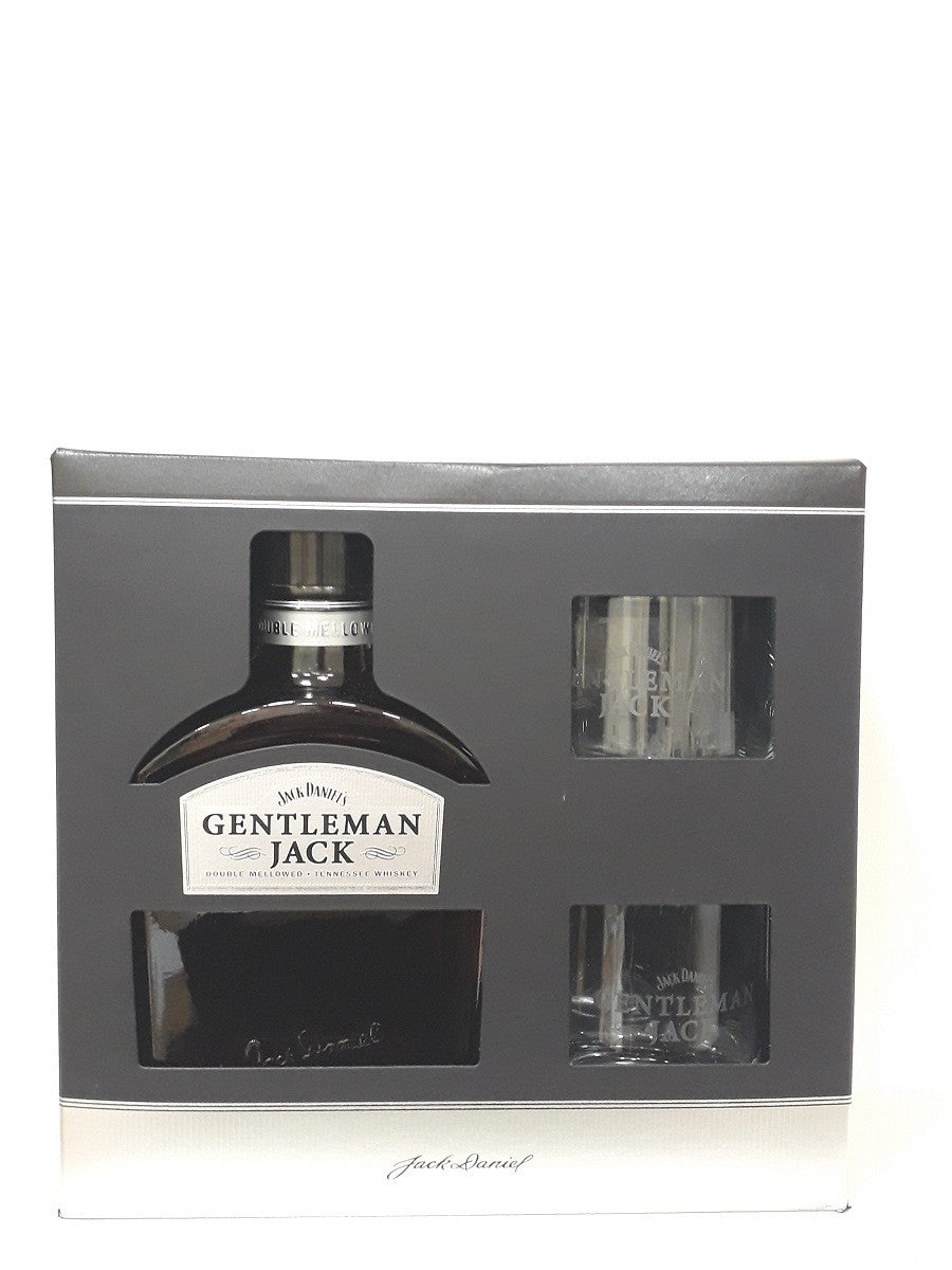 Jack Daniel's Gentleman Jack - Box Set 2 Glasses Included