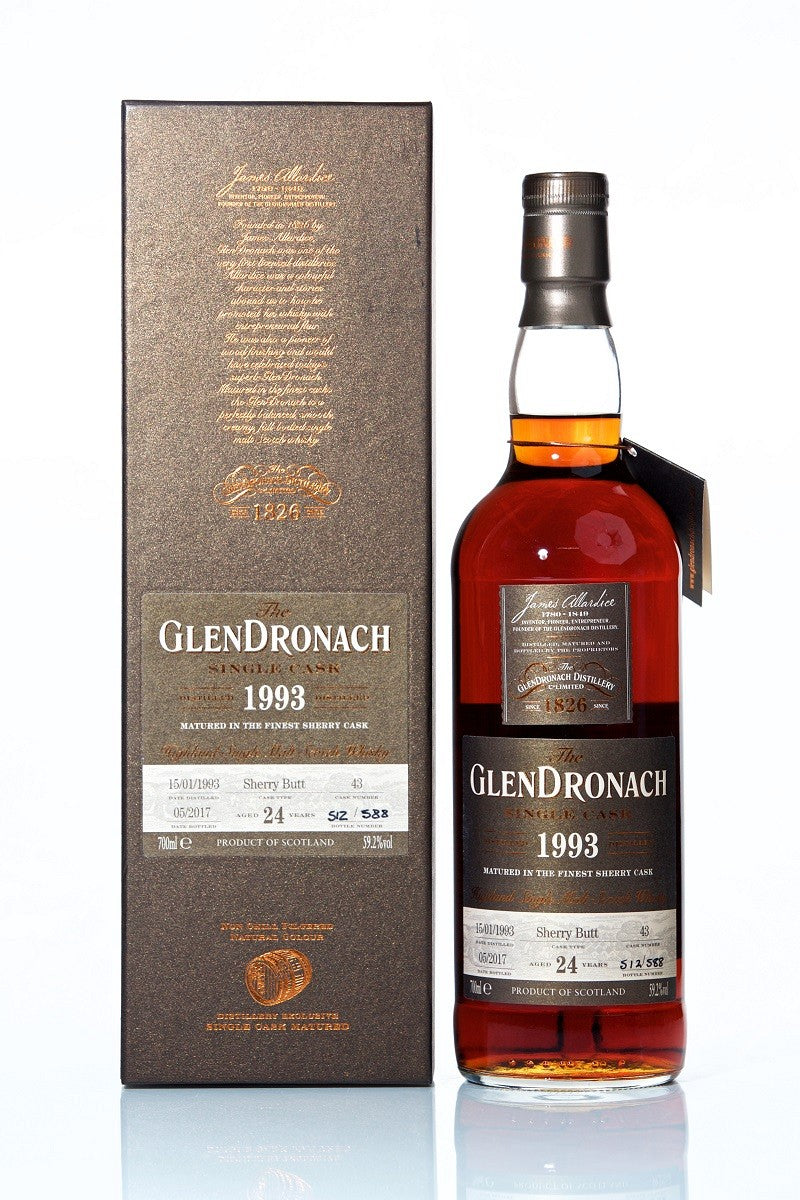 Glendronach 1993 24 Year Old Cask 43 | single malt whisky