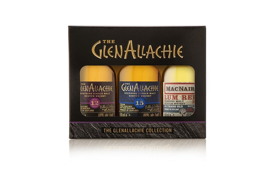 glenallachie giftpack 10y15y12y macnairs | single malt whisky