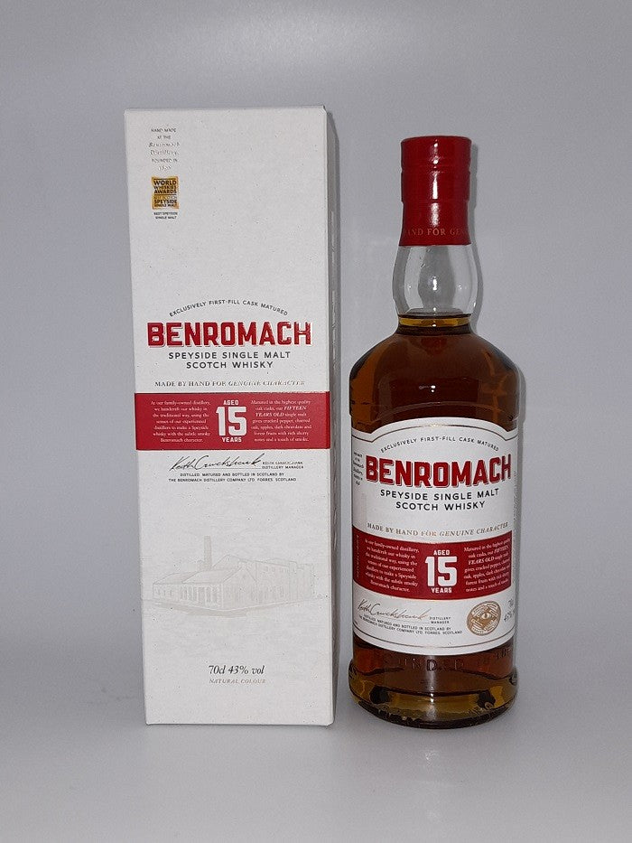 benromach 15 year old | scotch whisky | single malt whisky