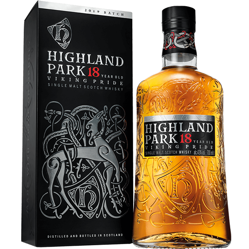 highland park 18 year old viking pride | single malt whisky | scotch whisky