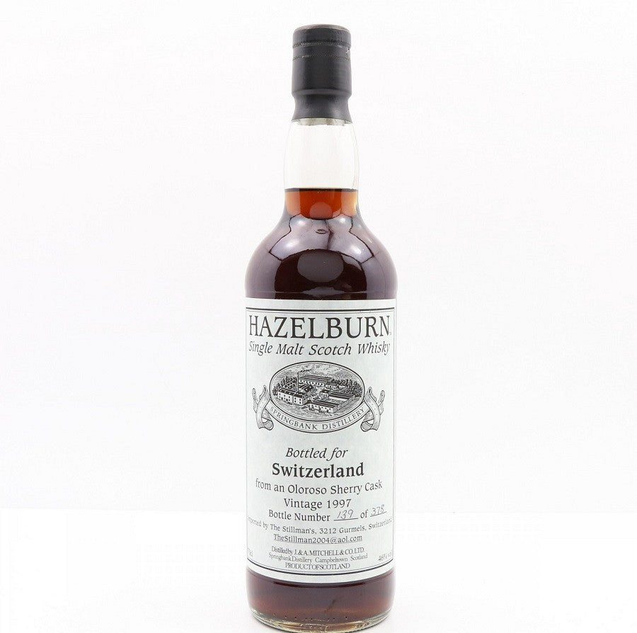 hazelburn 1997 oloroso sherry cask | single malt whisky | scotch whisky