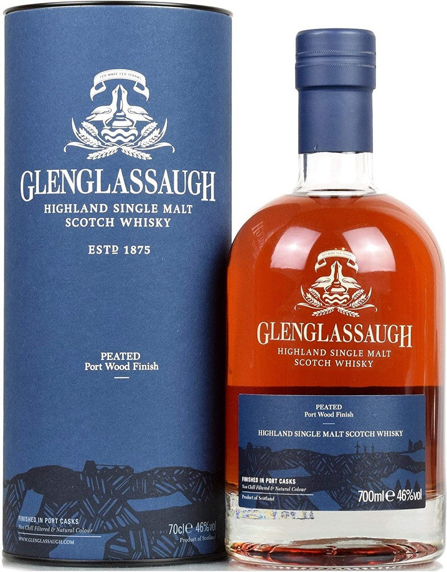 glenglassaugh peated port wood finish | single malt whisky