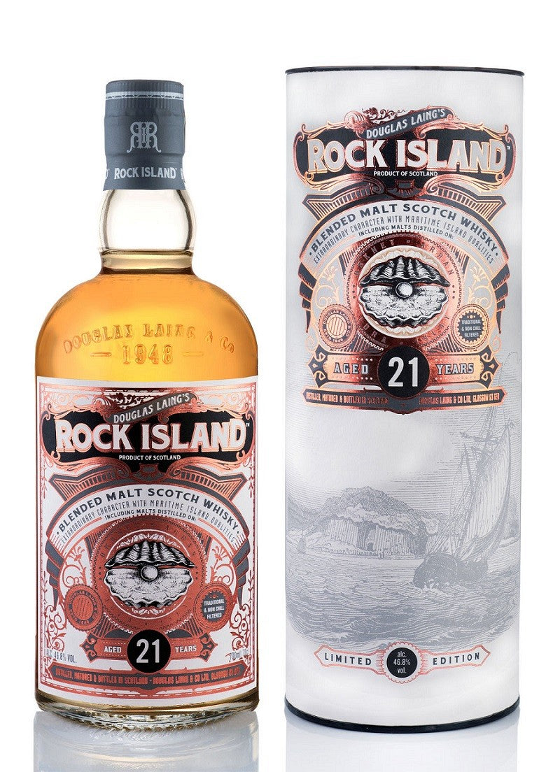 rock island 21 year old | blended whisky