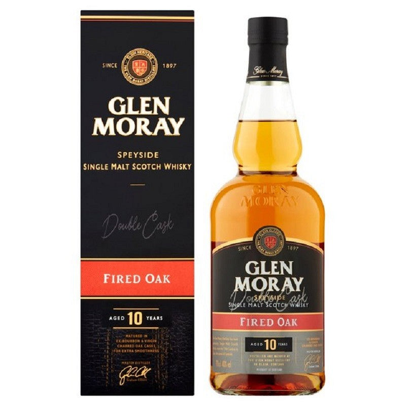 glen moray 10 year old fired oak | single malt whisky