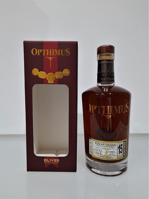 opthimus 15 year old ron artesanal | Dominican Rum