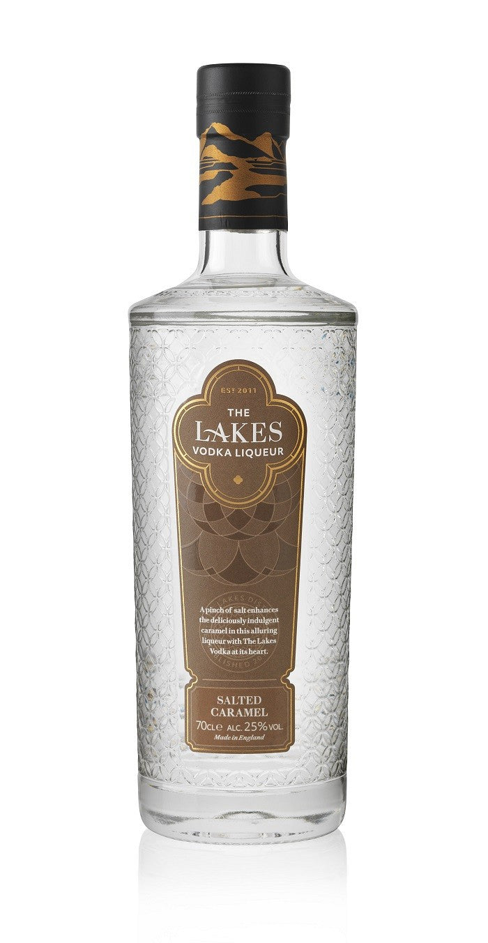 the lakes salted caramel vodka liqueur | english gin